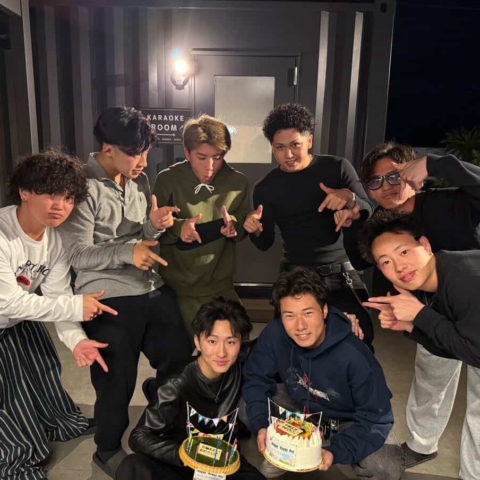 サプライズケーキ